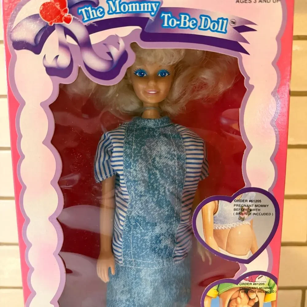 Vintage The Mommy-To-Be Doll - Pregnant - 1992 -‎ Judith Corporation #61205